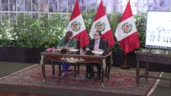 "No renunciaré", dice presidenta de Perú mientras crecen presión política y protestas
 
"No renunciaré", dice presidenta de Perú mientras crecen presión política y protestas