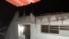 Vivienda de Guanabo con las paredes manchadas por la lluvia en la noche de este lunes. (Foto: Cortesía María Elena Mir Marrero)