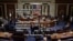 Votación en la Cámara de Representantes sobre resolución para denunciar el socialismo. Tomado de Twitter @RepMariaSalazar
