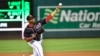 Roenis Elías de los Nacionales de Washington. Brad Mills-USA TODAY Sports vía Reuters.