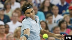 El tenista suizo, Roger Federer