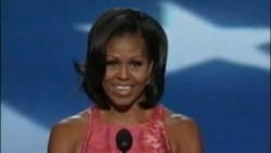 Michelle Obama realiza discurso en convención demócrata Michelle Obama realiza discurso en convención demócrata