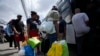 Migrantes en Panamá, el 26 de octubre de 2022. (AP Foto/Arnulfo Franco).