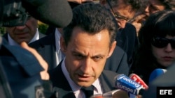Foto de archivo del expresidente francés, Nicolas Sarkozy.