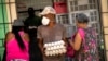 Un mercado en La Habana, en medio de la pandemia, el 25 de marzo de 2020. (Ramón Espinosa/AP)