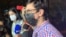 Freddy Guevara, legislador y expreso político venezolano, hace declaraciones a la prensa tras salir en libertad el 16 de agosto de 2021.