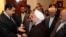 El presidente de Irán, Hasán Rouhaní (d), durante su encuentro el viernes con su homólogo venezolano, Nicolás Maduro (i),en Margarita (Venezuela). El mandatario persa entregará a Maduro la Presidencia Pro Tempore (PPT) del bloque de los No Alineados.