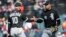 Yoan Moncada y José Abreu. (Ken Blaze-USA TODAY Sports)