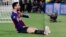 El delantero argentino de Barcelona, Lionel Messi.