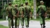 ARCHIVO. Soldados de las Fuerzas Armadas Revolucionarias, FAR, en La Habana.