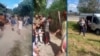 Videos muestran enfrentamiento con la policía en Cuba